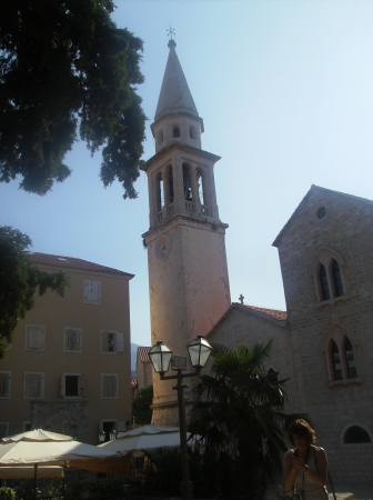 Zdjęcie z Czarnogóry - Dzwonnica w Budvie