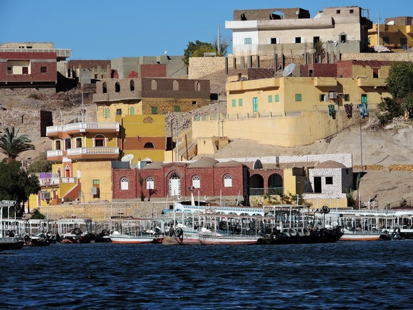 Zdjęcie z Egiptu - Asuan - port wypadowy na wyspę File.
