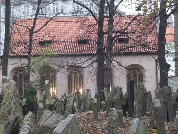Zdjęcie z Czech - stary cmentarz żydowski