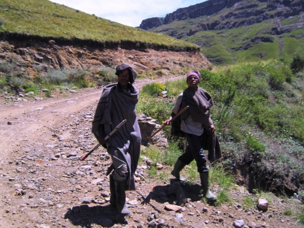Zdjęcie z Lesotho - Sani Pass