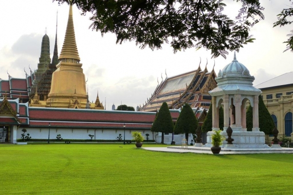 Zdjęcie z Tajlandii - Wielki Pałac- obowiązkowe miejsce podczas pierwszej wizyty w Bangkoku