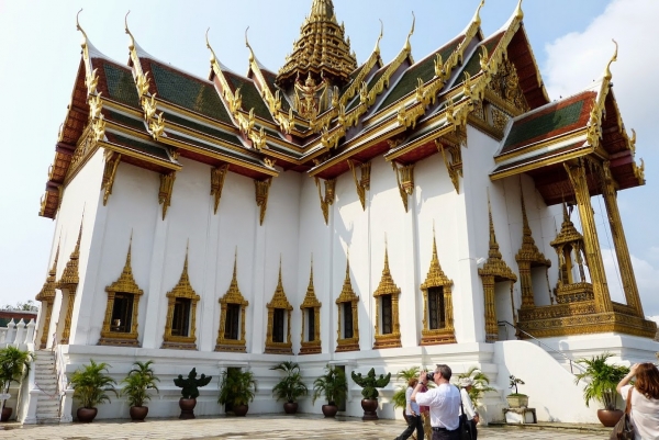 Zdjęcie z Tajlandii - budynek sali tronowej