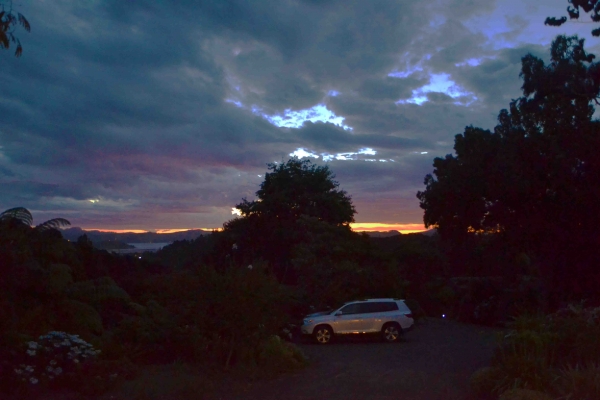 Zdjęcie z Nowej Zelandii - Wieczorne niebo