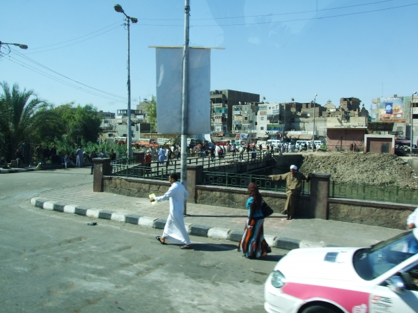 Zdjęcie z Egiptu - kanał nilowy