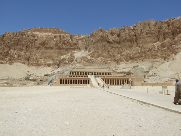 Zdjęcie z Egiptu - świątynia grobowa Hatszepsut