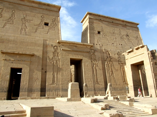 Zdjęcie z Egiptu - świątynia Izydy