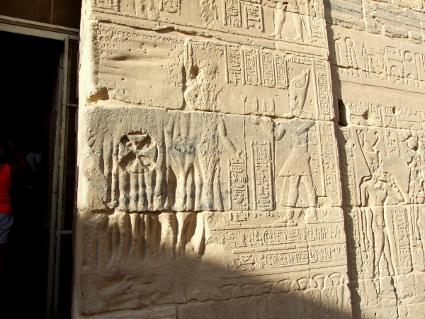 Zdjęcie z Egiptu - nowe reliefy