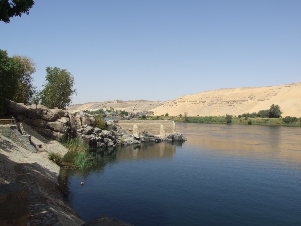 Zdjęcie z Egiptu - spojrzenie na Nil