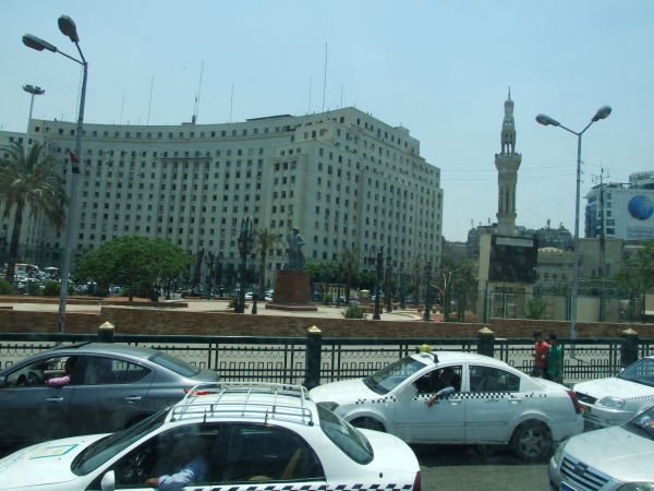 Zdjęcie z Egiptu - plac At-Tahrir