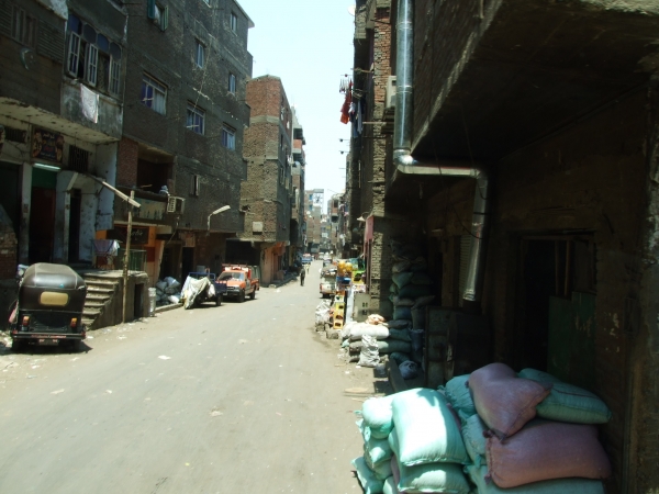 Zdjęcie z Egiptu - miasto śmieci