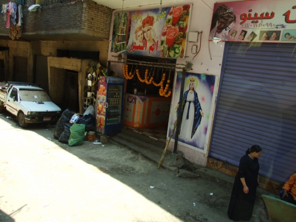 Zdjęcie z Egiptu - kairskie miasto śmieci