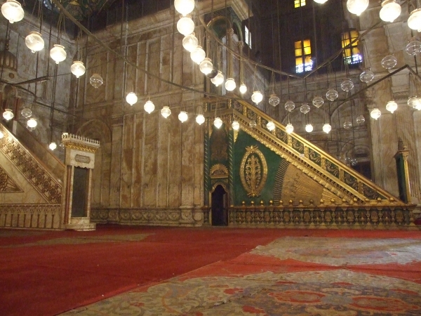 Zdjęcie z Egiptu - mimbary meczetu