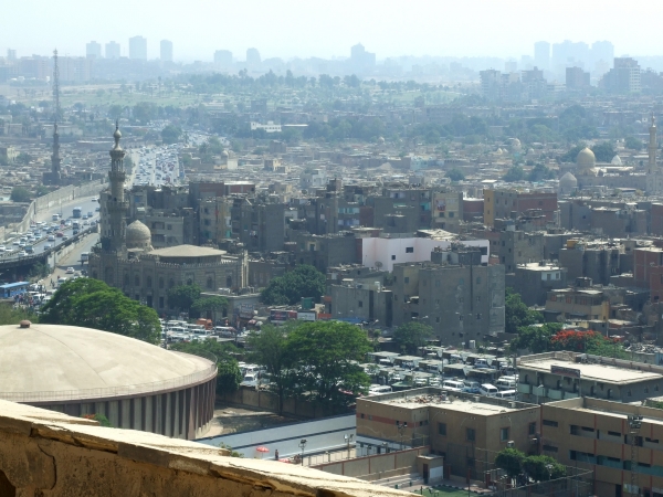 Zdjęcie z Egiptu - widok na Kair