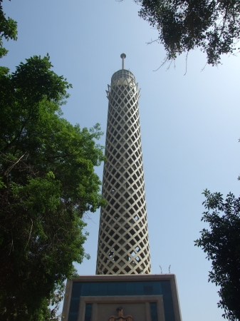 Zdjęcie z Egiptu - wieża widokowa