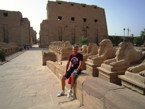 Zdjęcie z Egiptu - Świątynia Chonsu w Karnaku