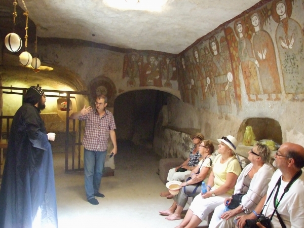Zdjęcie z Egiptu - przy grobie