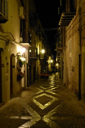 Zdjęcie z Włoch - Cefalu nocą
