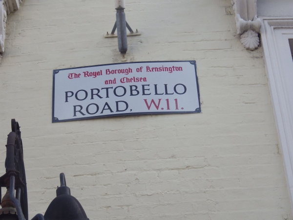 Zdjęcie z Wielkiej Brytanii - No i jesteśmy na Portobello Road :)