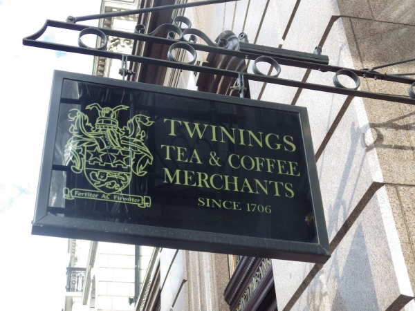 Zdjęcie z Wielkiej Brytanii - Najstarsza herbaciarnia w Londynie.