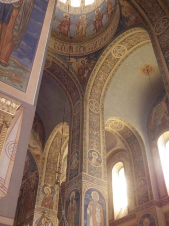 Zdjęcie z Bułgarii - Wnętrze cerkwi w Shipce.