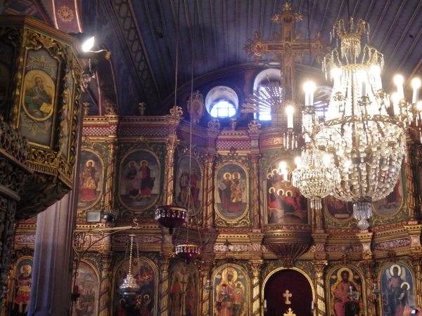 Zdjęcie z Bułgarii - Wnętrze kościoła św. Konstantyna i Heleny.