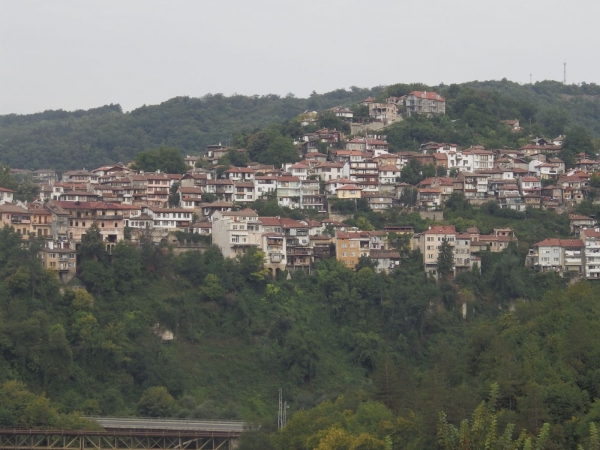 Zdjęcie z Bułgarii - Widok ze wzgórza na Wielkie Tyrnowo
