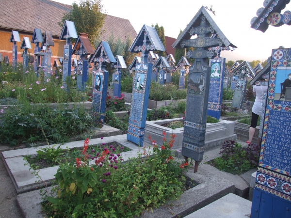 Zdjęcie z Rumunii - wesoły cmentarz