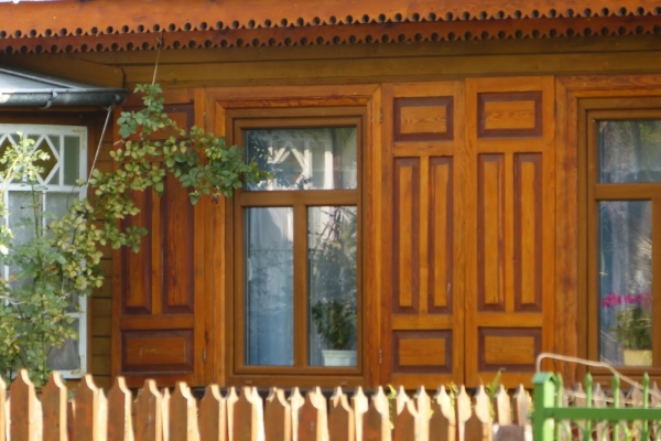 Zdjęcie z Polski - wciąż podziwiamy drewniany podlaskie domy 