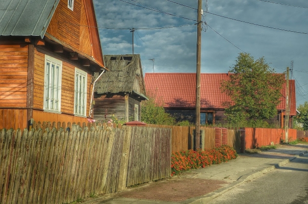 Zdjęcie z Polski - ul Tropinka w Białowieży 