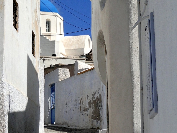 Zdjęcie z Grecji - Urokliwe uliczki Pyrgos.
