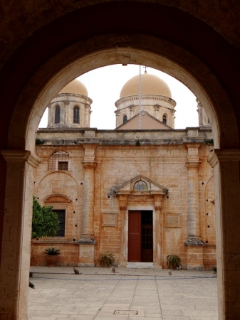 Zdjęcie z Grecji - W  klasztorze Agia Triada (Świętej Trójcy)