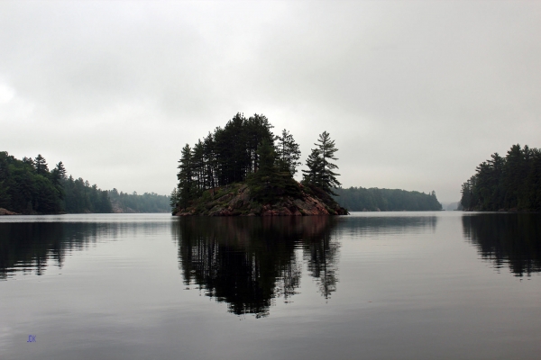 Zdjęcie z Kanady - Park Killarney Provincial Park, Ontario, miejsce nr 55 na jeziorze Carlyle Lake