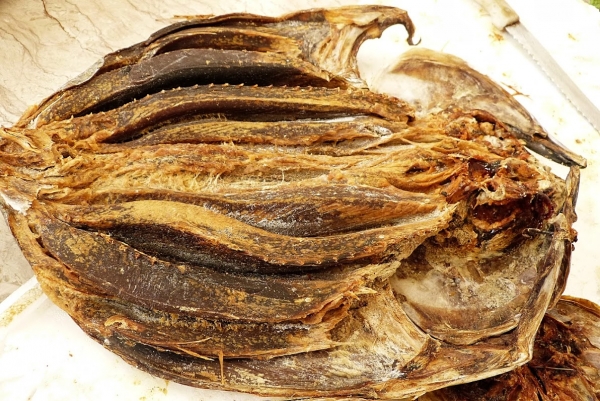 Zdjęcie z Portugalii - bacalhau - czyli suszony dorszyk