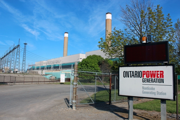 Zdjęcie z Kanady - Elektrownia Nanticoke, Ontario
