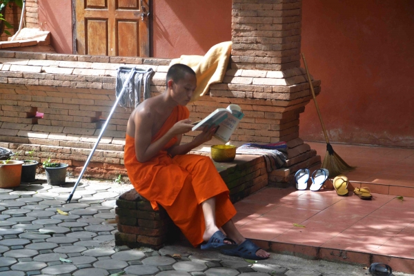 Zdjęcie z Tajlandii - Na klasztornym podworku