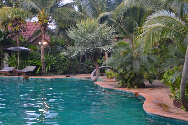 Zdjęcie z Tajlandii - Hotelowy basen, przewaznie tylko dla nas :)