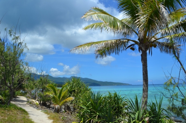 Zdjęcie z Vanuatu - Sciezka wokol wyspy Mystery Island