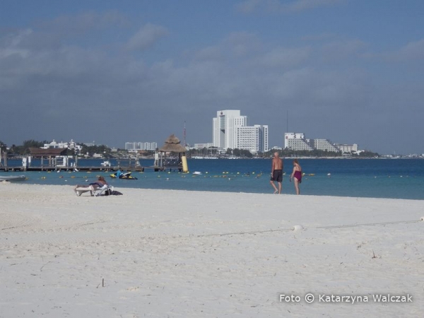 Zdjęcie z Meksyku - I znów plaża w Cancun