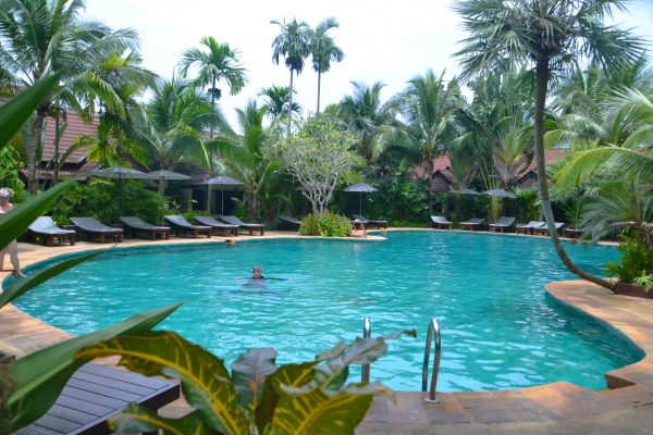 Zdjęcie z Tajlandii - caly basen dla nas :)