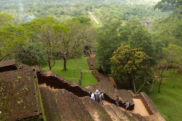 Zdjęcie ze Sri Lanki - widoki na dół