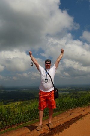 Zdjęcie ze Sri Lanki - Hurra! Sigirija zdobyta!