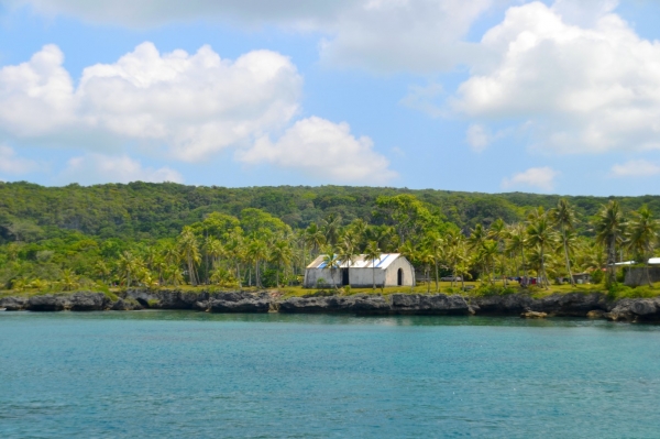 Zdjęcie z Nowej Kaledonii - Brzegi wyspy Maré