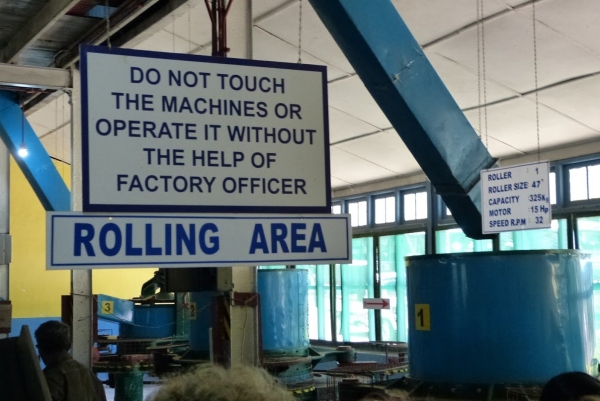 Zdjęcie ze Sri Lanki - w fabryce