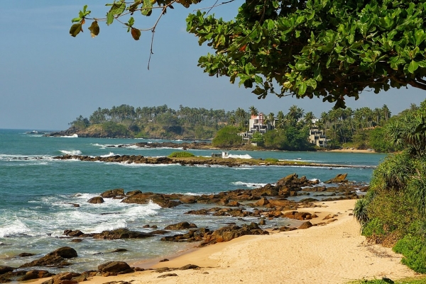 Zdjęcie ze Sri Lanki - piękna plaża w okolicach Tangalla
