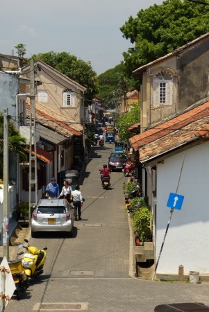 Zdjęcie ze Sri Lanki - przechadzka uliczkami  Galle