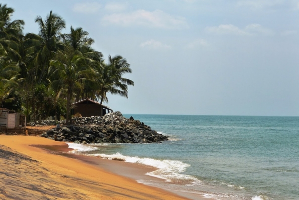 Zdjęcie ze Sri Lanki - plaża w okolicach hotelu