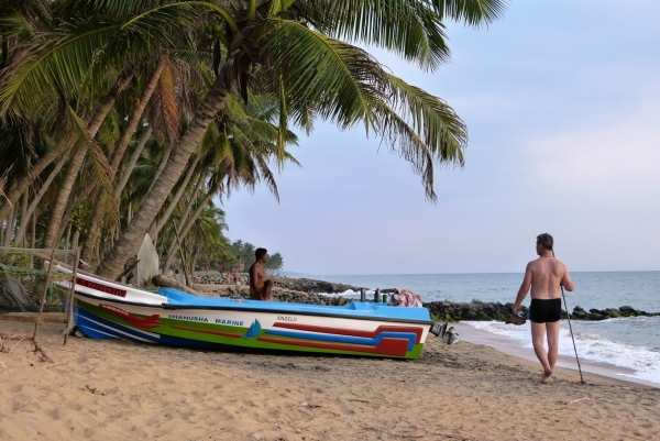 Zdjęcie ze Sri Lanki - Maravila, hotelowa plaża
