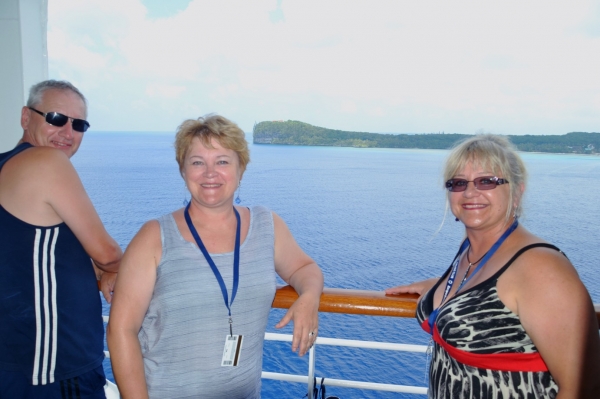 Zdjęcie z Nowej Kaledonii - Jeszcze na statku