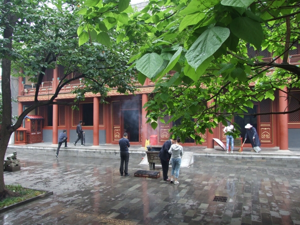 Zdjęcie z Chińskiej Republiki Ludowej - boczny pawilon