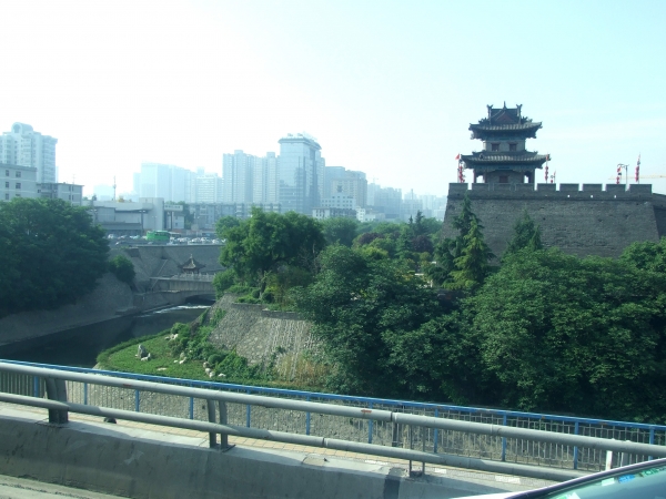 Zdjęcie z Chińskiej Republiki Ludowej - mury miejskie Xi